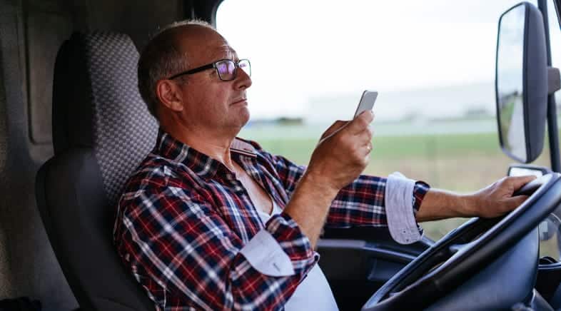 Distracted Truck Driver Accident Maryland