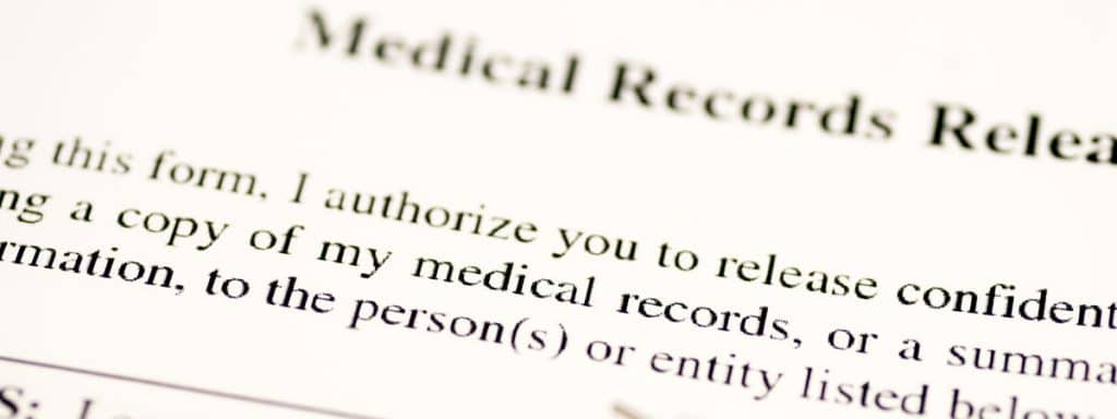 Medical Records Release for a Workers’ Compensation Claim